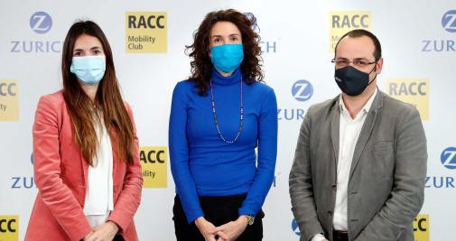 Alba Rey, Sonia Mansilla y Cristian Bardají / RACC