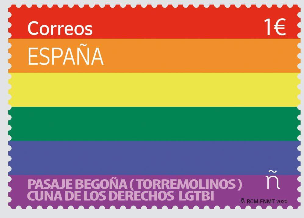 El primer sello LGTBI de Correos / TWITTER