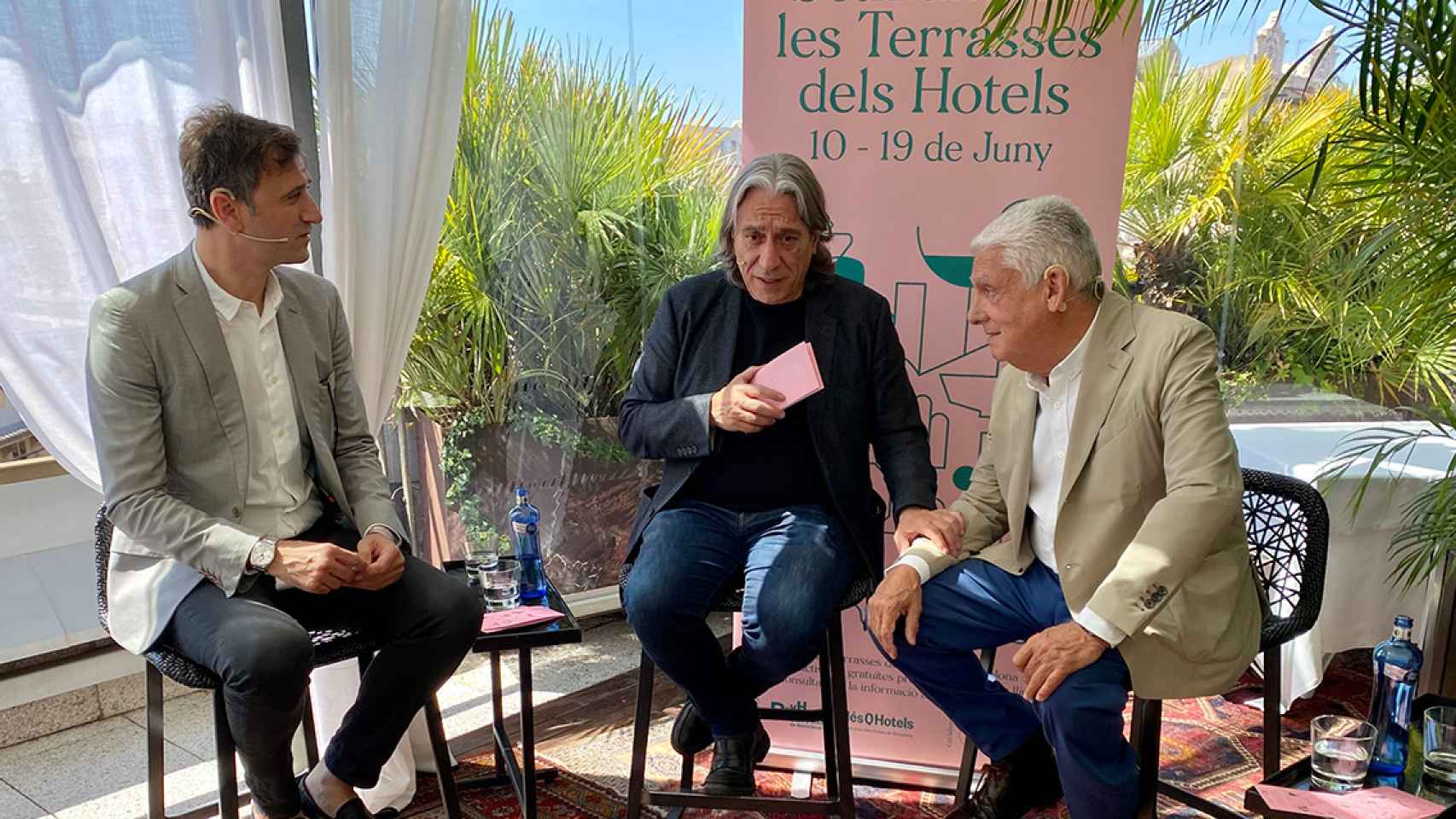 La presentación de la Semana de las Terrazas en el Hotel Claris de Barcelona / VR - CG