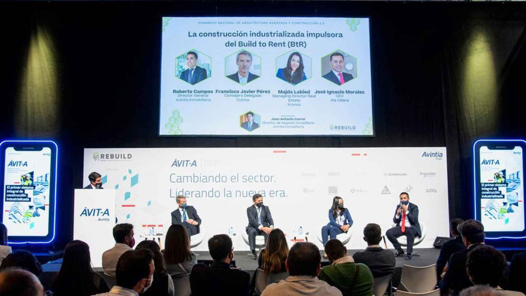 Presentación de Grupo Avintia durante el foro 'La Construcción Industrializada impulsora del Build to Rent' / AVINTIA