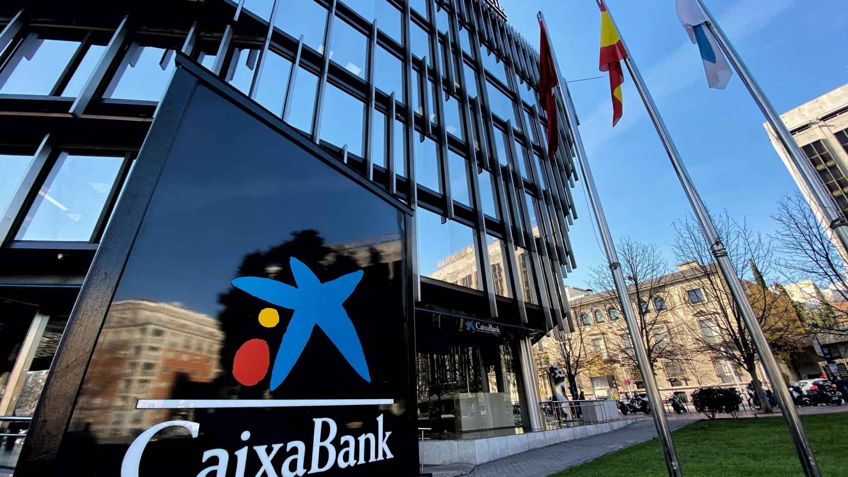 La sede de Caixabank en Madrid / EUROPA PRESS