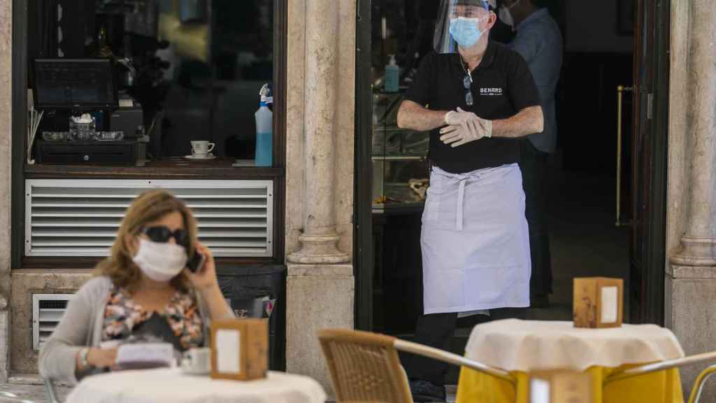 Terraza de un restaurante / EFE