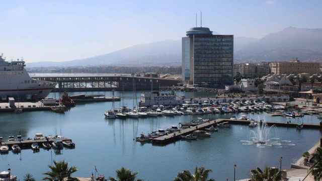 Imagen del puerto de Melilla