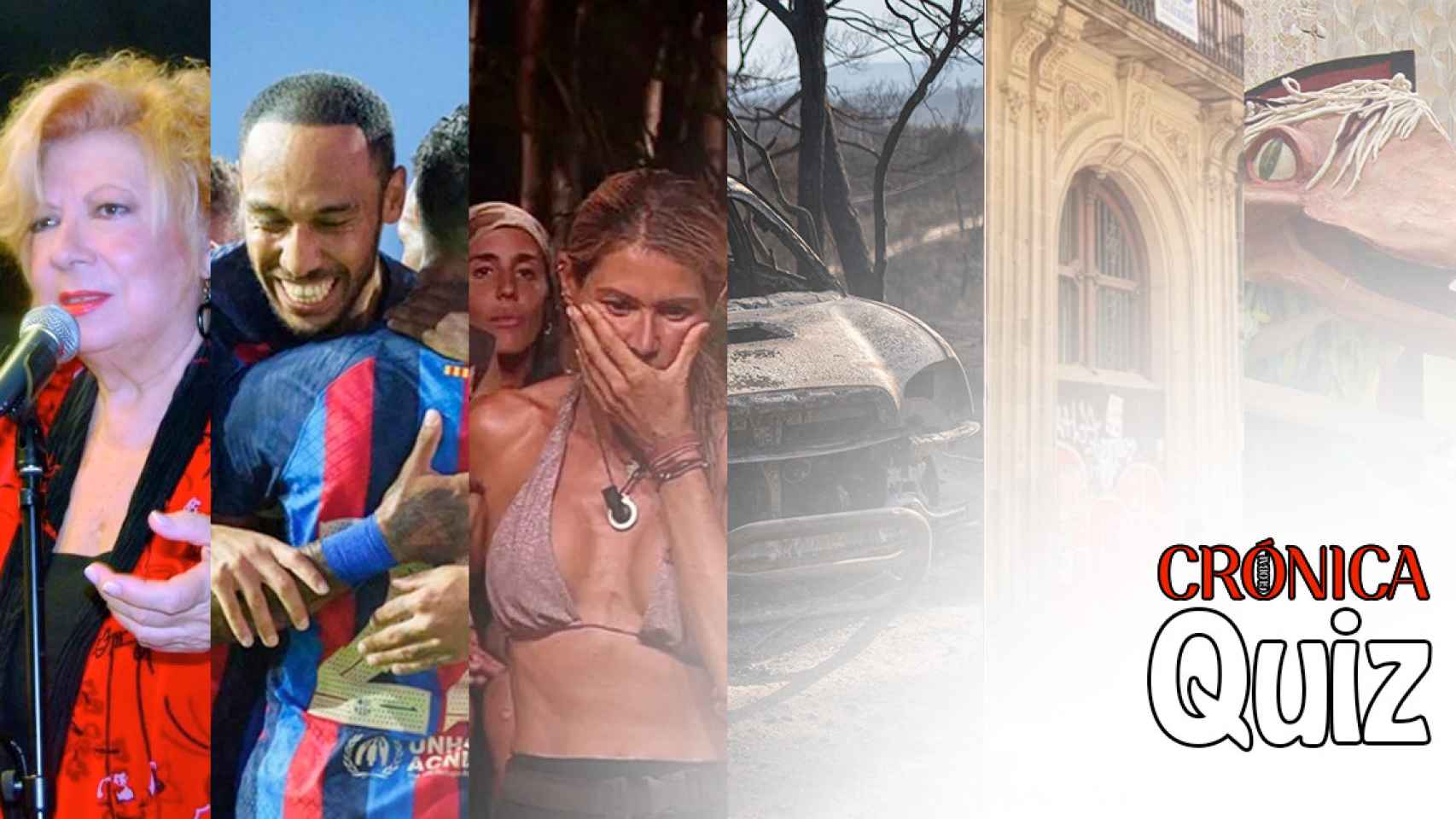 Los incendios y el Barça, protagonistas del quiz de actualidad de Crónica Global