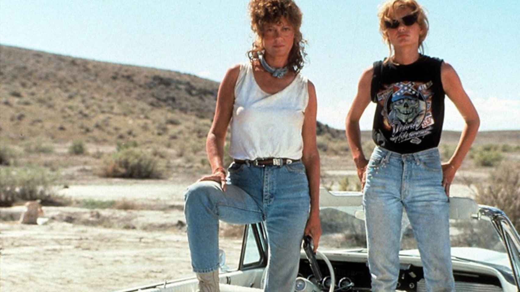 Las dos protagonistas de 'Thelma y Louise', una de las grandes películas de los 90 / METRO-GOLDWYN MAYER