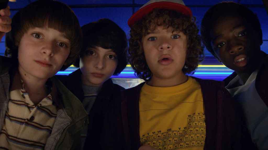 Algunos personajes de 'Stranger Things'