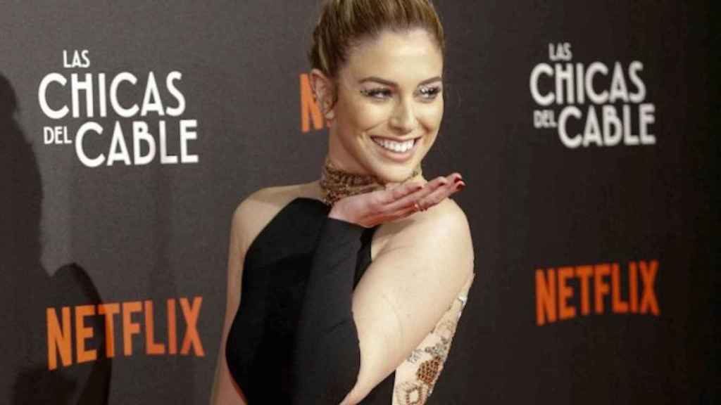 Blanca Suárez en un acto promocional de 'Las Chicas del cable' / CD