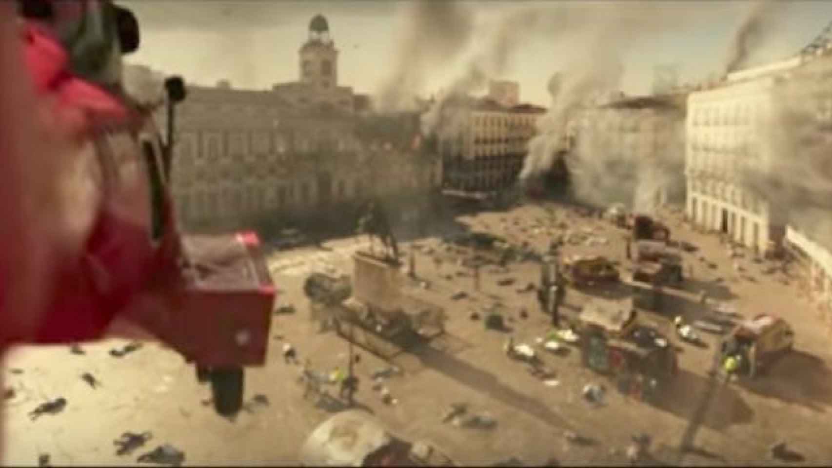 La Puerta del Sol de Madrid en la película de 'Hollywood'