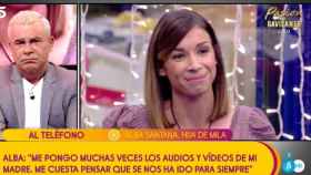 Alba Santana Ximénez en 'Sálvame' / MEDIASET