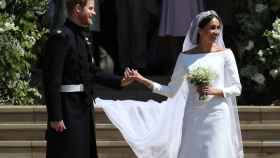 Meghan y Harry durante su boda / EUROPA PRESS