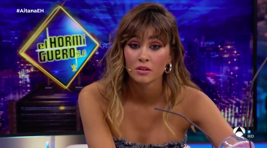 Aitana Ocaña en un momento de su entrevista en El Hormiguero / ATRESMEDIA