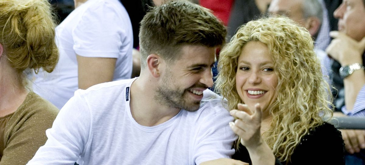Una foto de archivo de Shakira y Piqué