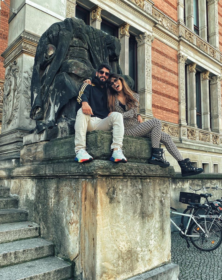 Isco Alarcón y Sara Sálamo en Berlín