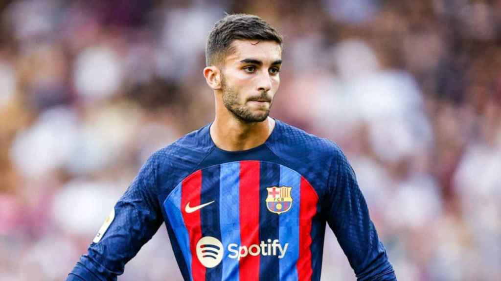 Ferran Torres, en un partido del Barça en la Liga / REDES