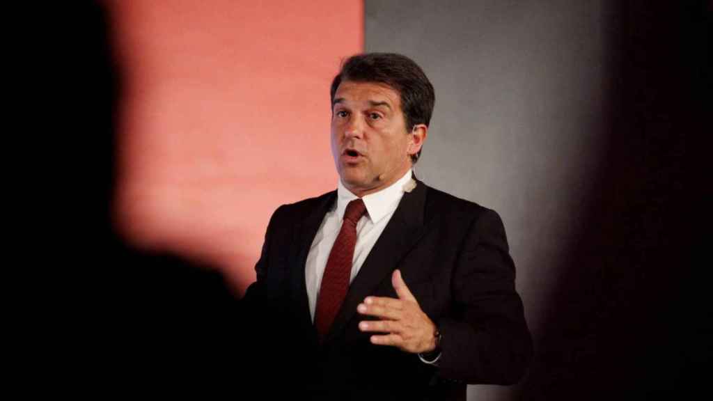 Joan Laporta en un acto / EFE