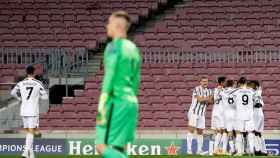 Ter Stegen en el partido contra la Juventus / EFE