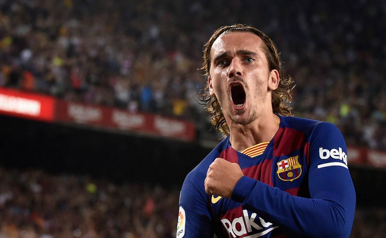 Griezmann, celebrando un gol con el Barça | EFE