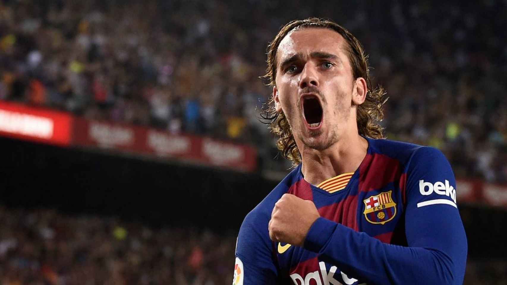 Griezmann, celebrando un gol con el Barça | EFE