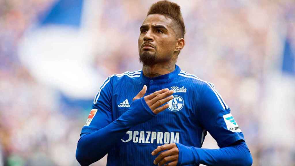 Boateng durante su etapa con el Schalke / EFE