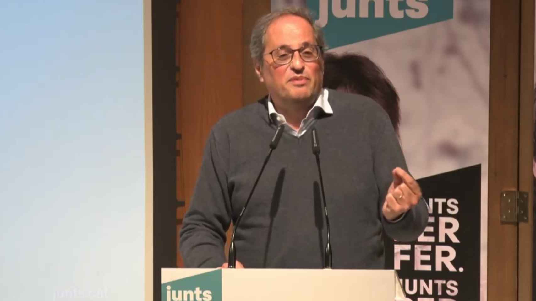 El expresidente de la Generalitat, Quim Torra