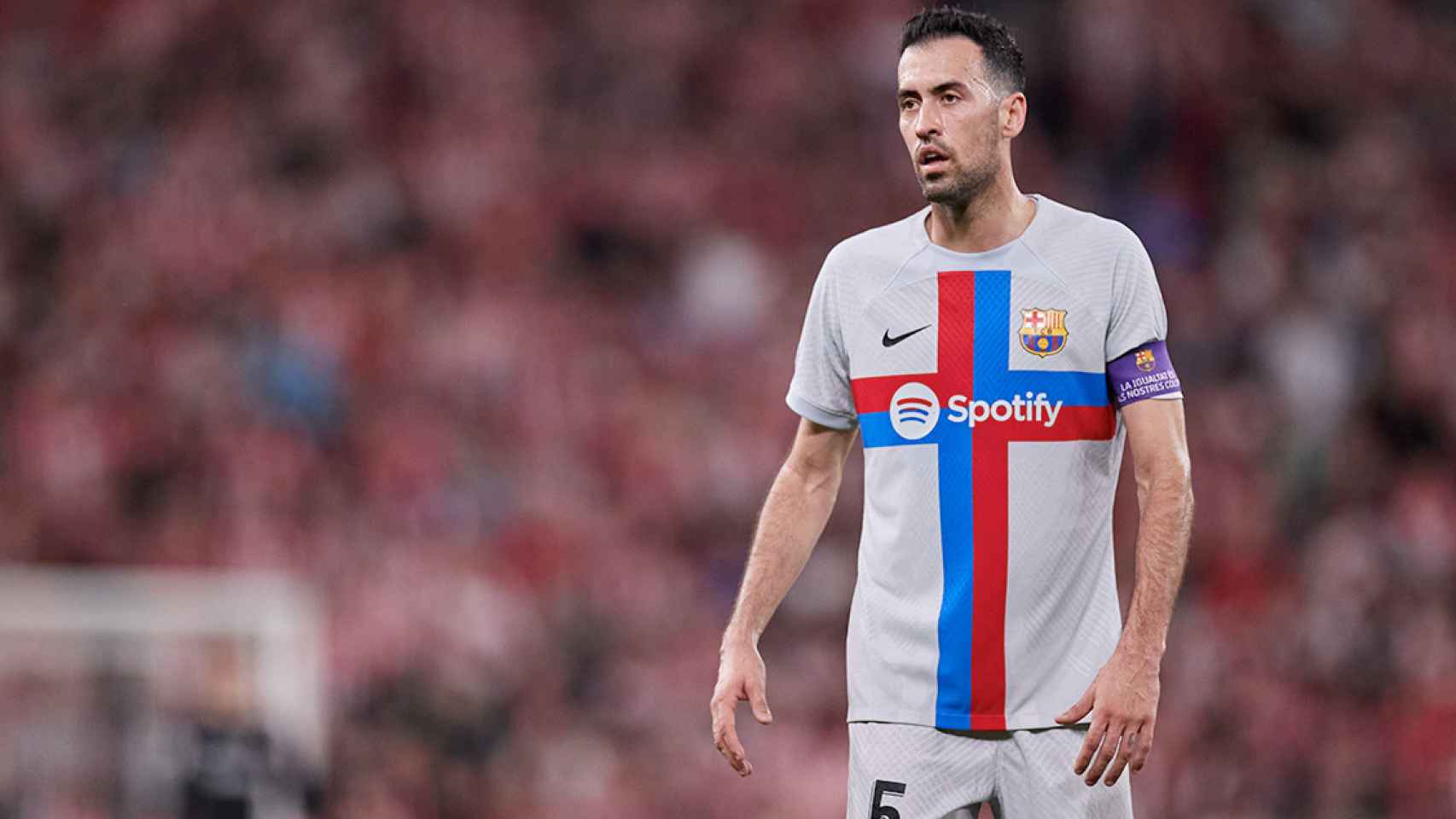 El capitán del Barça, Sergio Busquets / RICARDO LARREINA - EUROPA PRESS