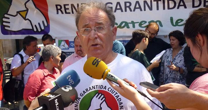 Portavoz de la Comisión Promotora de la ILP por una Renta Garantizada Ciudadana, Diosdado Toledano