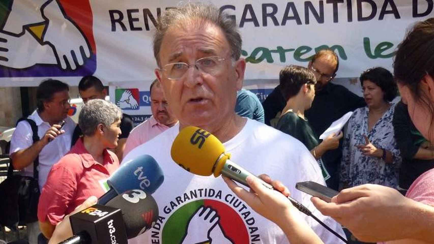 Portavoz de la Comisión Promotora de la ILP por una Renta Garantizada Ciudadana, Diosdado Toledano