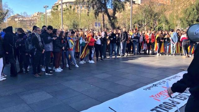 Inicio de la manifestación estudiantil convocada durante la huelga de estudiantes / TWITTER