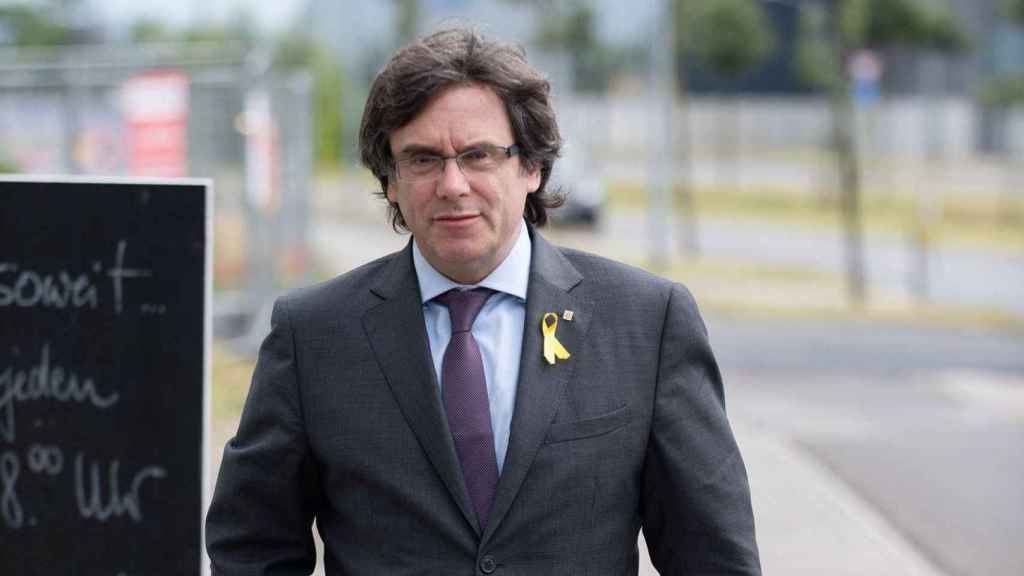 Imagen de Carles Puigdemont en Alemania / EFE