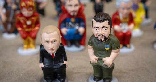 'Caganers' de Navidad / EFE - David Borrat