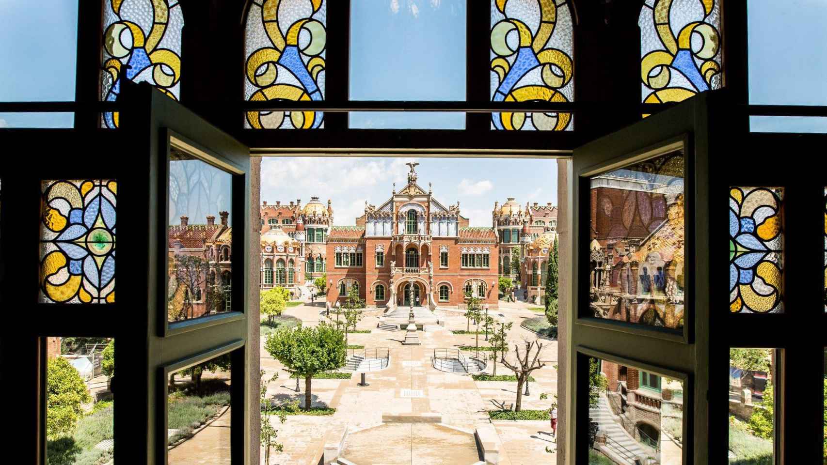 Imagen del recinto modernista de Sant Pau, administrado por la Fundación Privada / CG