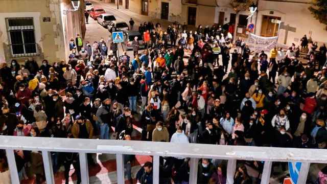 Concentración en Masquefa para condenar la violación de Igualada / EP