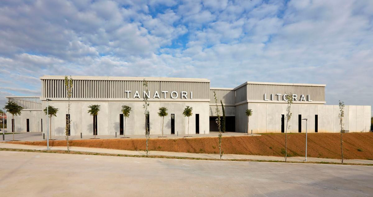 Imagen del crematorio y tanatorio de Sant Adrià de Besòs, situado junto a Barcelona / CG