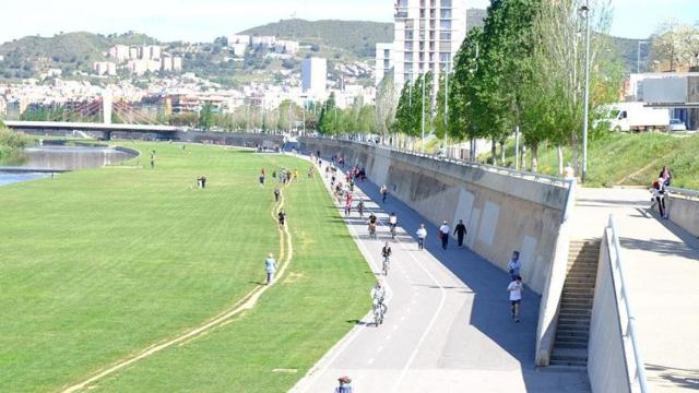 Parque Fluvial del Besòs en Barcelona / LA CAIXA