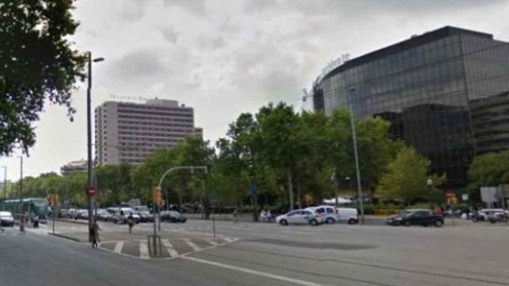 Cruce entre la calle Numancia y la avenida Diagonal en el distrito de Les Corts (Barcelona) / CG