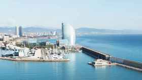 Imagen de la entrada al Puerto de Barcelona / Cedida