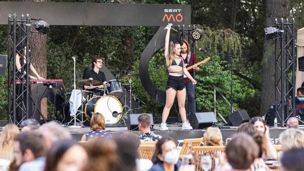 Imagen de un concierto del Festival Jardins de Pedralbes / Cedida