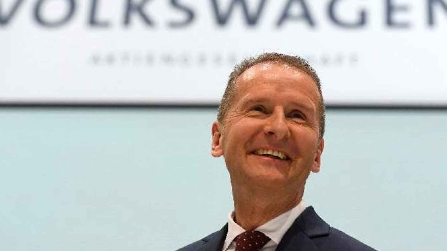 Herbert Diess, presidente del comité ejecutivo del grupo Volkswagen y máximo ejecutivo del consejo de administración de Seat / EFE