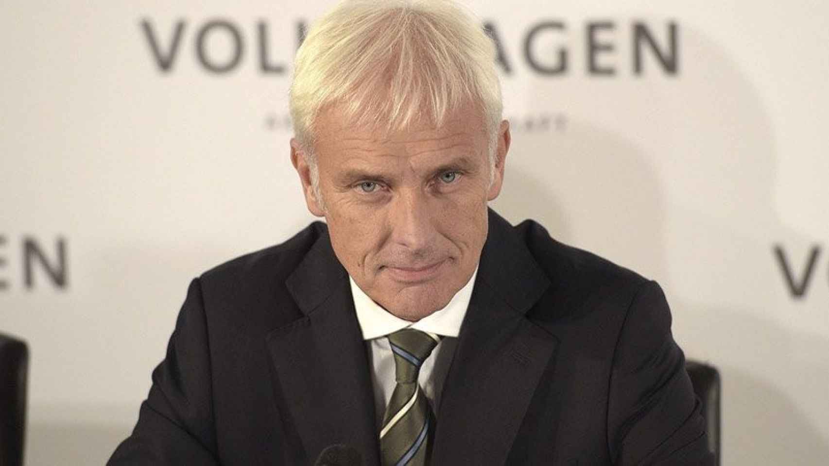 El consejero delegado de Volkswagen, Matthias Müller