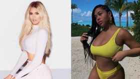 Jordyn Woods (d), la nueva enemiga del clan Kardashian que se llevaría un mes con la preja de Khloé Kardashian (i) / CD