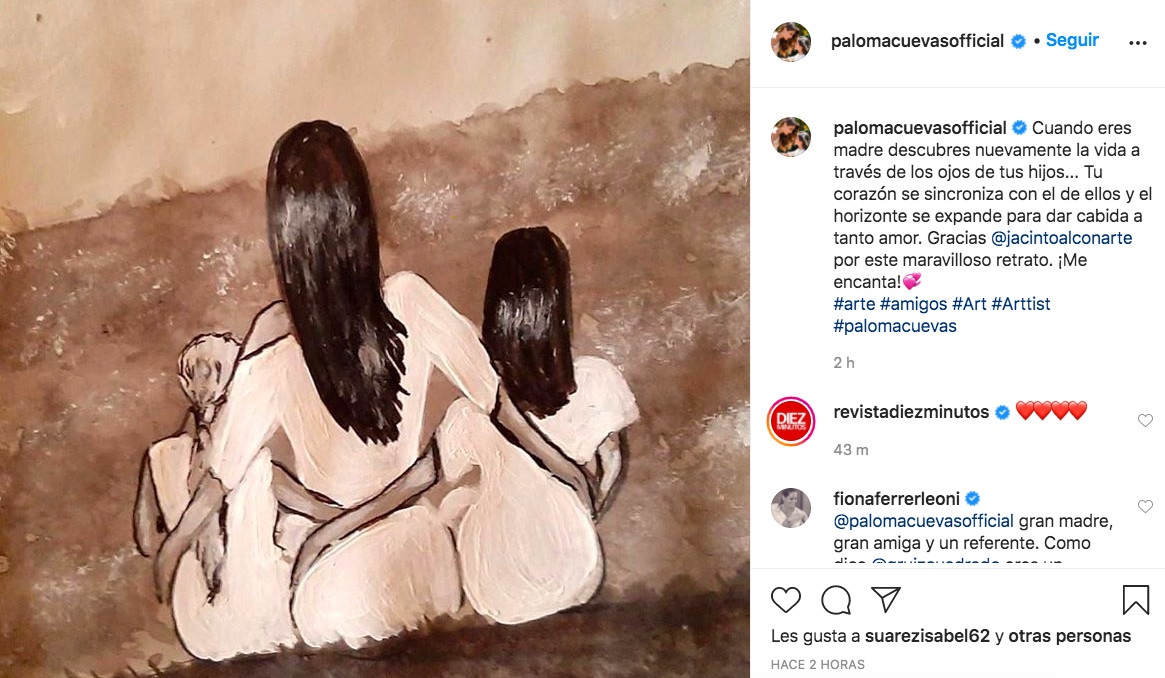 Paloma Cuevas reaparece en las redes para contar cómo se encuentra / INSTAGRAM