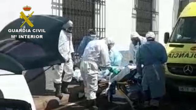 El detenido por escupir a guardias civiles mientras decía estar contagiado / GUARDIA CIVIL