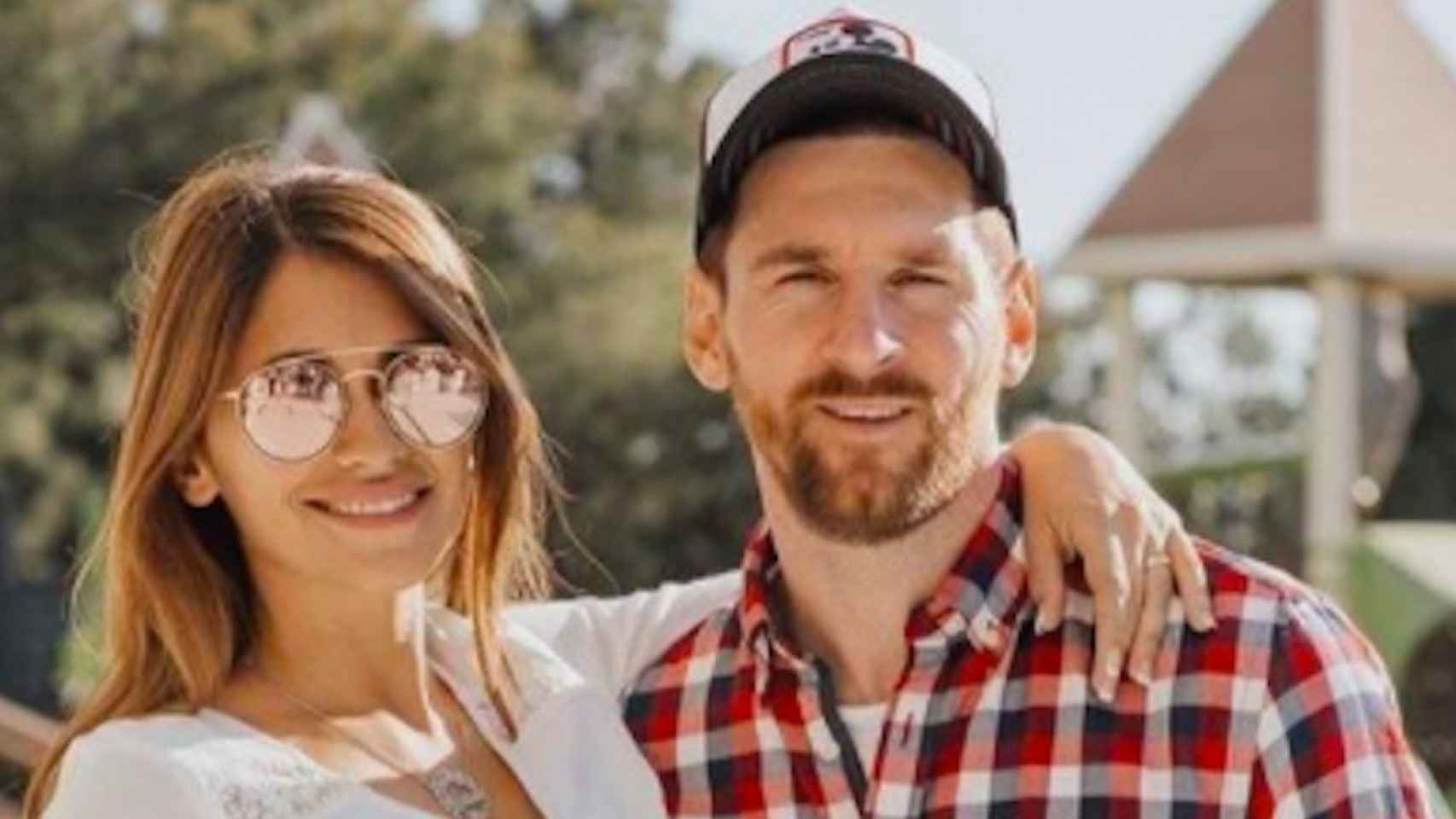 Leo Messi y Antonella Roccuzzo