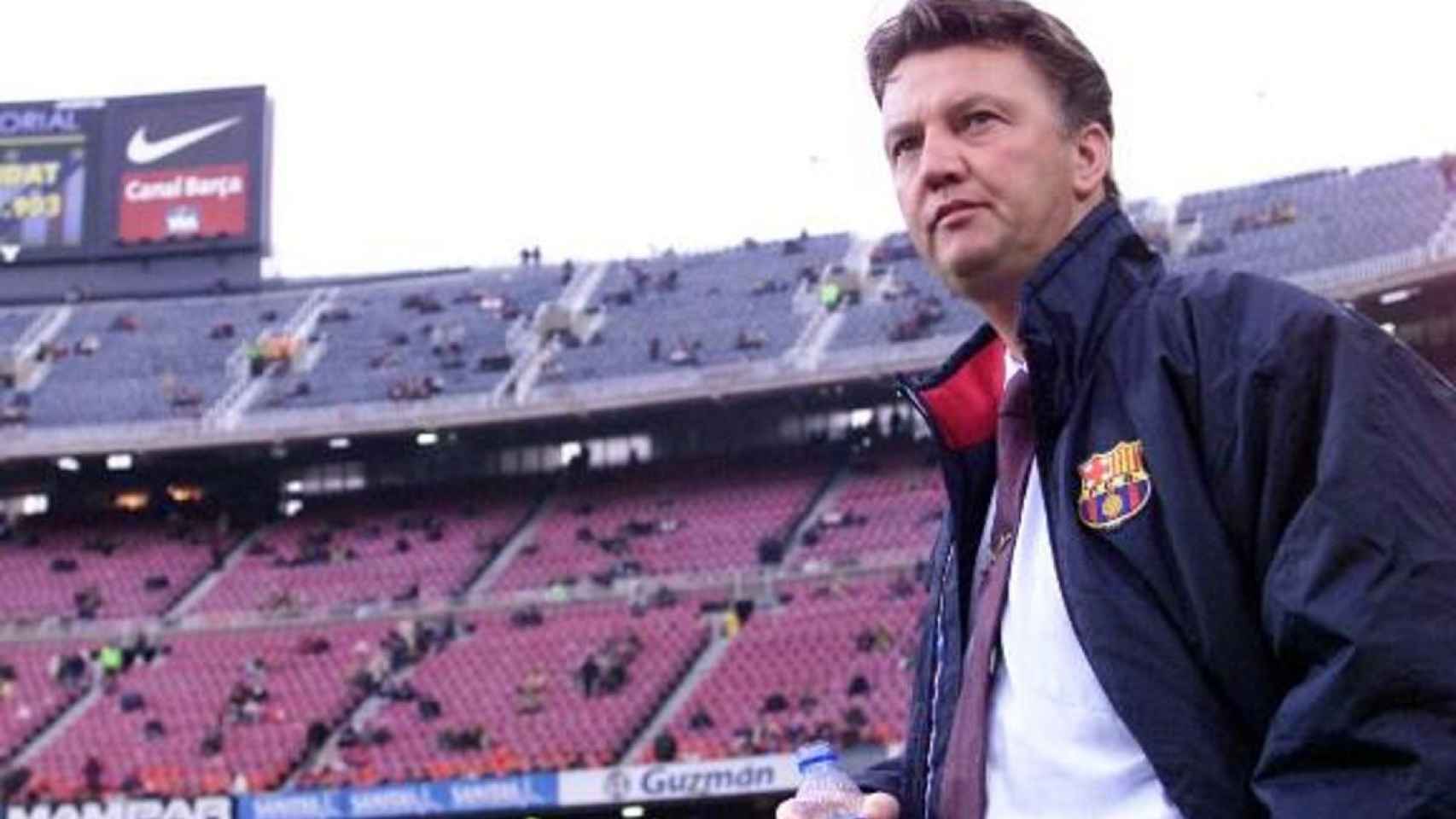 Van Gaal, como entrenador del Barça / FCB