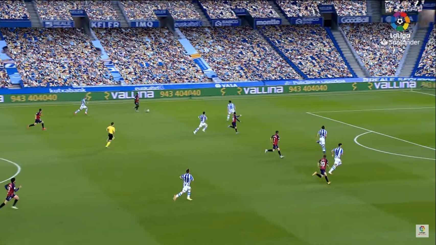 Partido de la Liga con el público virtual / LA LIGA