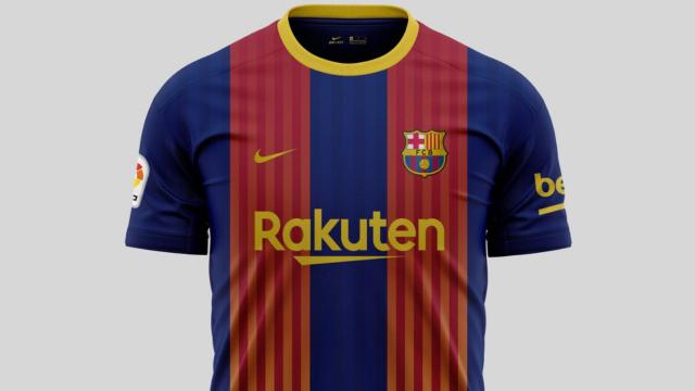 Imagen de la cuarta camiseta del FC Barcelona / Redes
