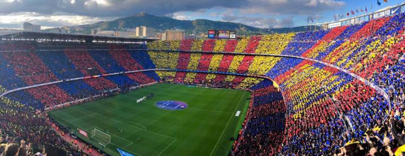 Una foto del Camp Nou en un Barça - Real Madrid de Liga / Twitter