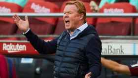 Ronald Koeman en el Camp Nou / EFE