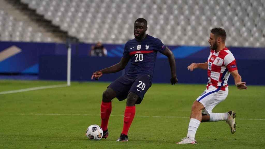 Upamecano en la selecció francesa / FFF