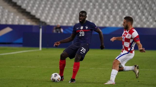Upamecano en la selecció francesa / FFF